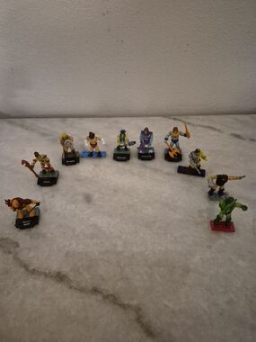 Mega Construx Masters of the Universe 2" Mini Figures Lot MOTU loose, pre-owned.